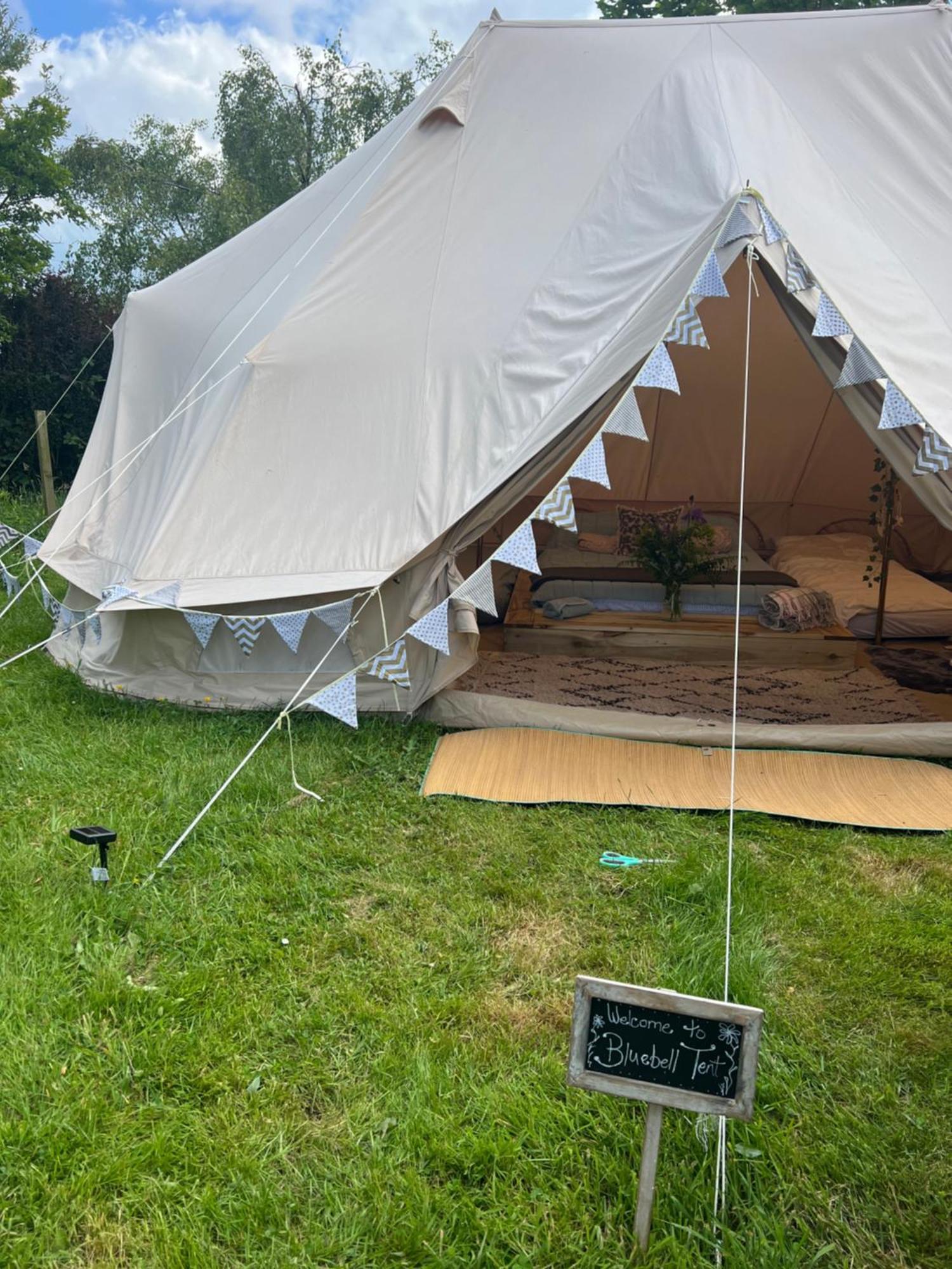 Bluebell Tent At Ballyward Croft Ardkeen Екстер'єр фото